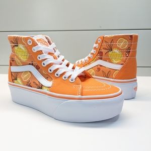 Vans SK8-HI Top Taper Stackform Platform Summer Fruit punch Sneakers Women's 6.5
